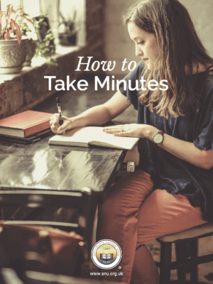 How to take minutes
