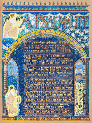 Psalm of Life Poster (Various sizes)