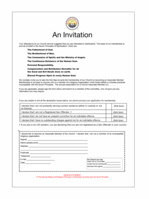 Church Invitation