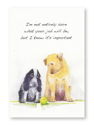 Officiants Greeting Card - Important Job