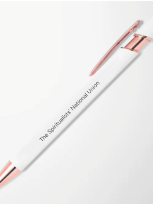 Spiritualists' National Union Pen (White)